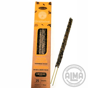 ULLAS ORGÁNICO INCIENSO CON PALITO CON LOGO